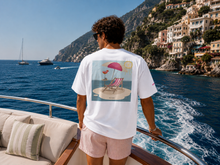 Heavy Oversized 'Monare Island' Unisex T-Shirt