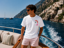 Heavy Oversized 'Monare Island' Unisex T-Shirt